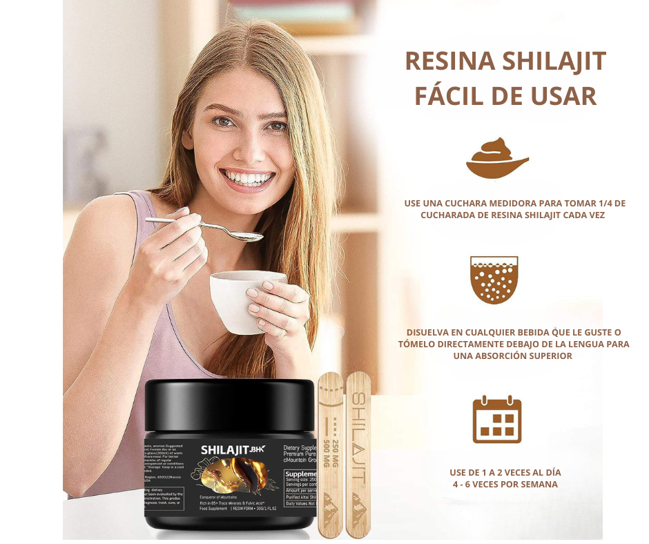 SHILAJIT - Transforma tu salud - PROMOCION POR TIEMPO LIMITADO