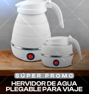 Hervidor eléctrico portátil plegable