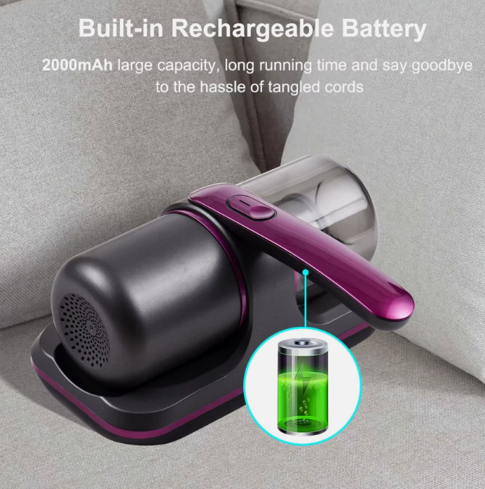 CleanGuard™ — La Aspiradora de Ácaros que Limpia y Protege tu Hogar al Instante ✨