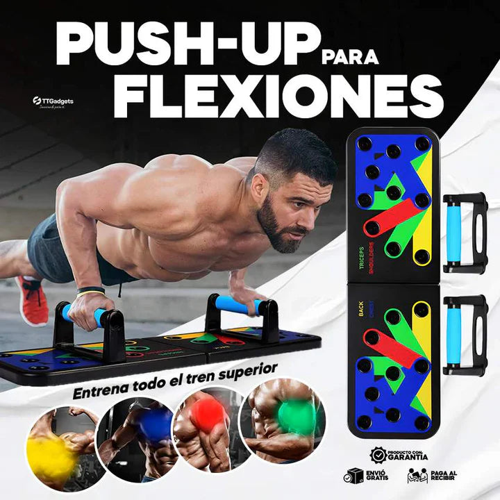 Flex Body® | Tablero de Push Up MULTIUSOS