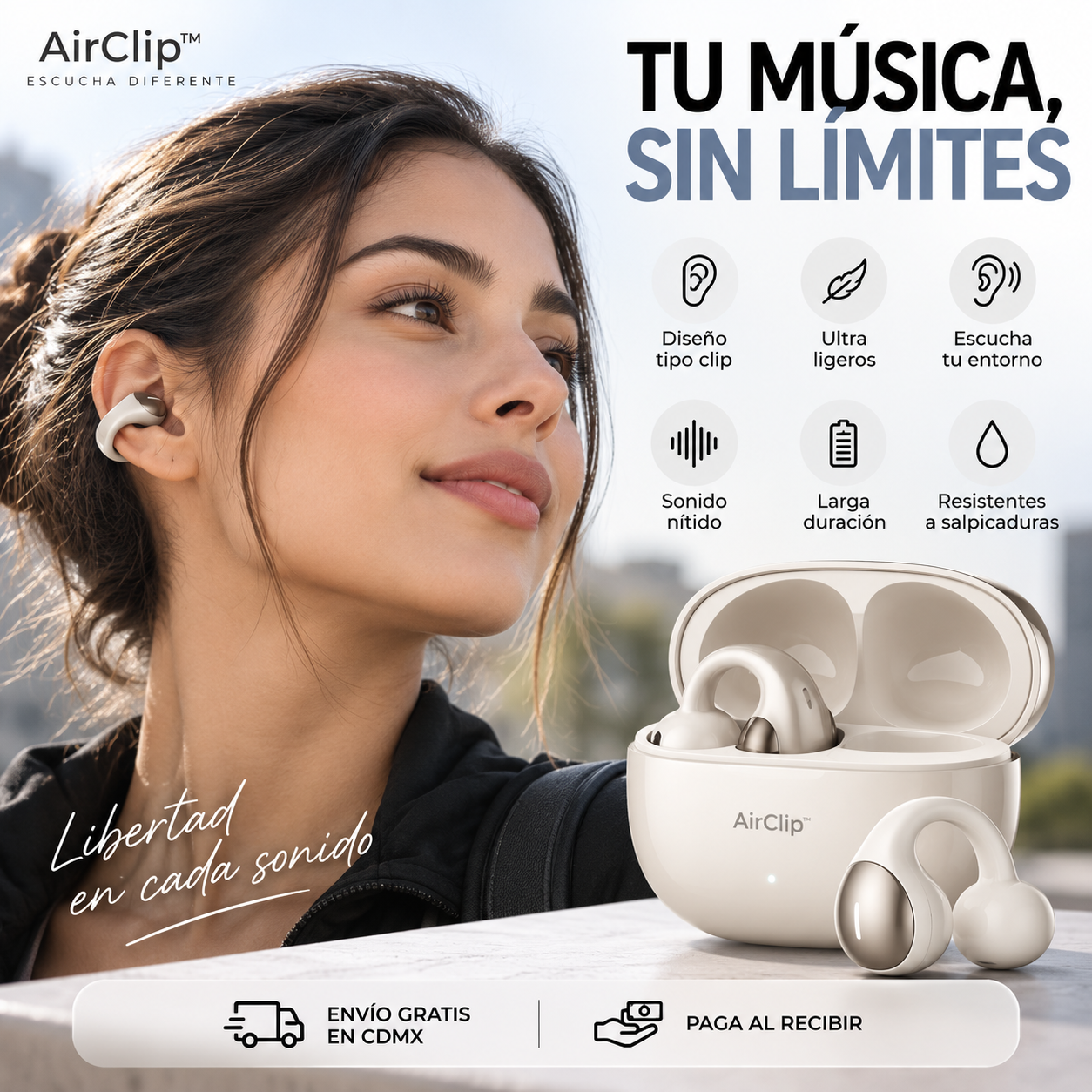Auriculares Inteligentes Inalámbricos G-tide