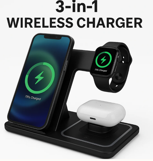 AirPower 3 en 1 – Potencia rápida y organizada